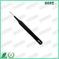 ESD-13 Professional Supplier Stainless Steel ESD Tweezers Flat Tweezers