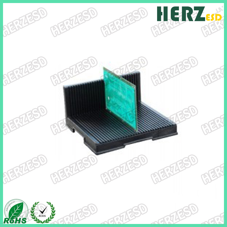 HZ-2705 Black Conductive L-shaped PCB rack