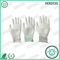 HZ-4503P ESD PU Palm Carbon Gloves