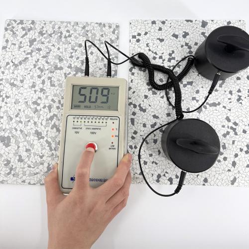 ESD Vinyl Tiles Conductive PVC Flooring Homogeneous Tiles