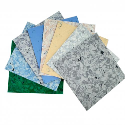 ESD Vinyl Tiles Conductive PVC Flooring Homogeneous Tiles