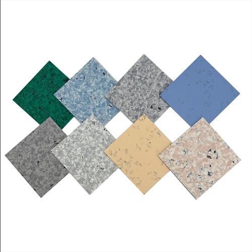 ESD Vinyl Tiles Conductive PVC Flooring Homogeneous Tiles