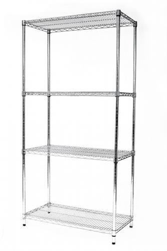 ESD PCB Shelf Chrome Wire Storage Shelving Rack Trolley Cart ESD Shelf