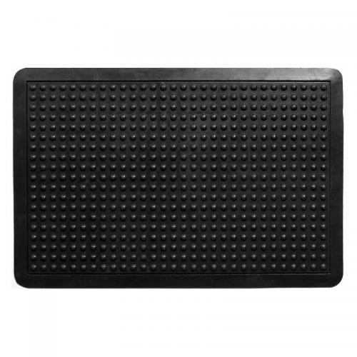 Anti-Fatigue Rubber Floor Mat Durable Rubber Bubble Surface Anti Fatigue Mat for Industrial with Black Borders