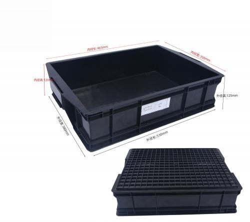 ESD Storage Bin Box Antistatic PCB Container Circulation Box 615mm*430mm*320mm