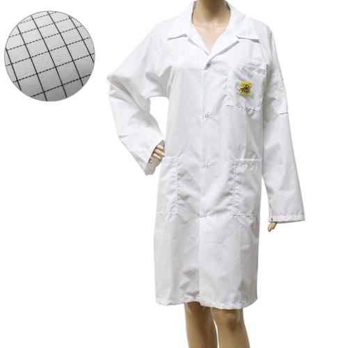 ESD Smock Cleanroom Clothing Antistatic Workwear Lab Esd Jacke