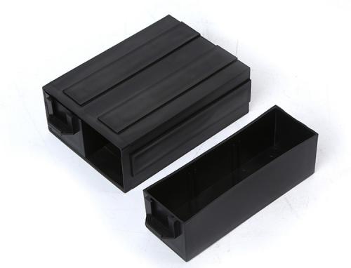 Black Plastic Anti Static ESD IC Component Drawer Box